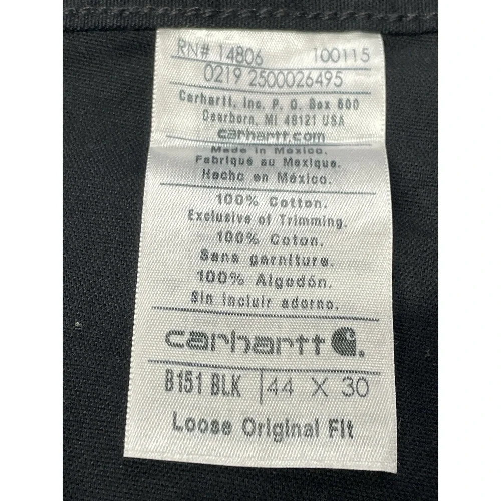Carhartt men 44x30